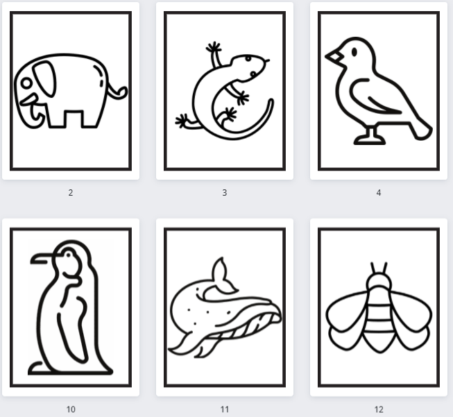 toodler coloring book content example