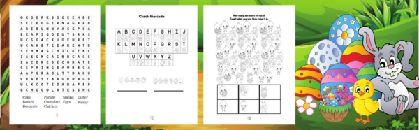 Easter activity book