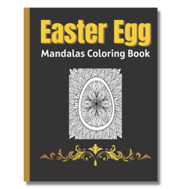 Easter coloring book for adults