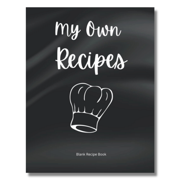 blank recipe book