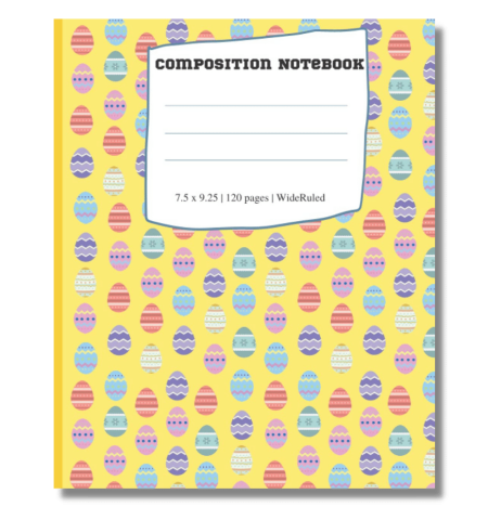 easter compostion notebook best